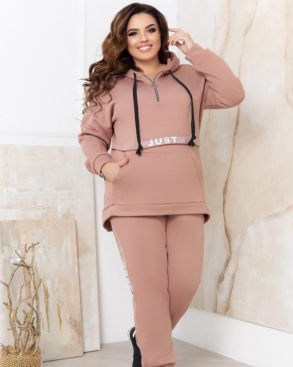 

Спортивный костюм G&M k-86634 - Размер цвет мокко, Спортивный костюм G&M k-86634 48-50 Размер цвет мокко