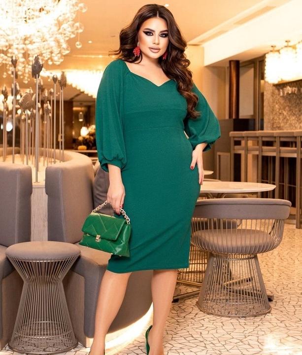 

Платье G&M k-87353 - Размер цвет бутылка, Платье G&M k-87353 50-52 Размер цвет бутылка