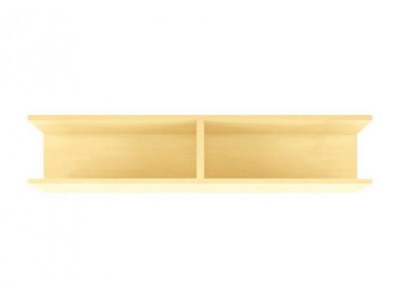 

Полка навесная Николь 1450*350*385 из ДСП цвет Дуб борас светлый Gerbor Holding