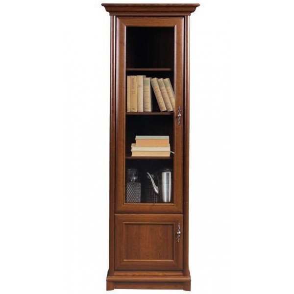 

Витрина двухдверная Соната 1dl/2045*705*430 из ДСП и МДФ цвет Каштан Gerbor Holding