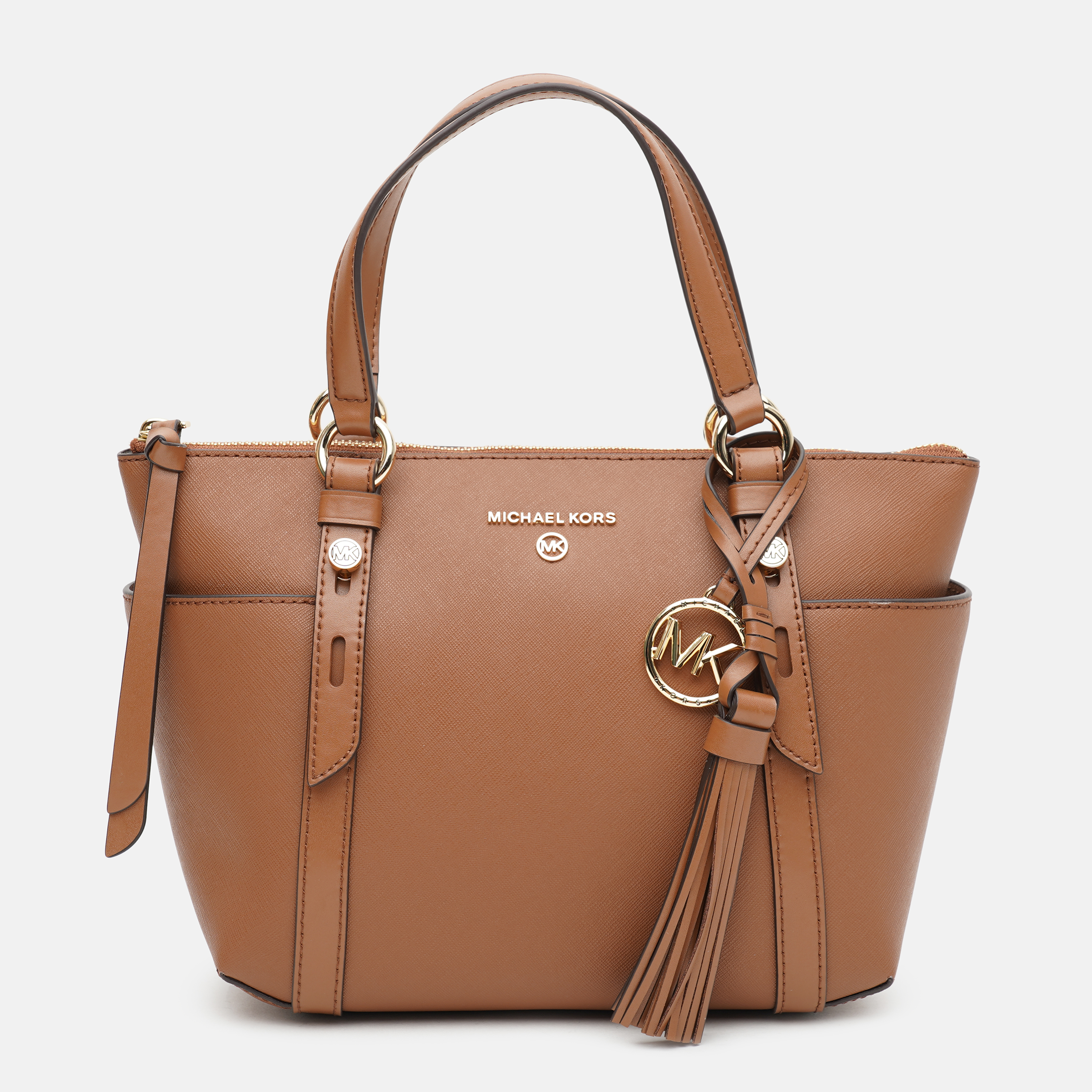 

Сумка женская кожаная Michael Kors Nomad 30T0GNXT1L-230 Luggage
