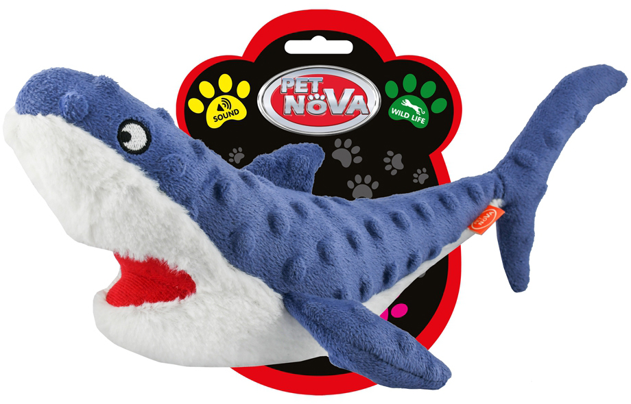 

Игрушка для собак Pet Nova Акула 32 см (PLU-SHARK) (5903031444421)
