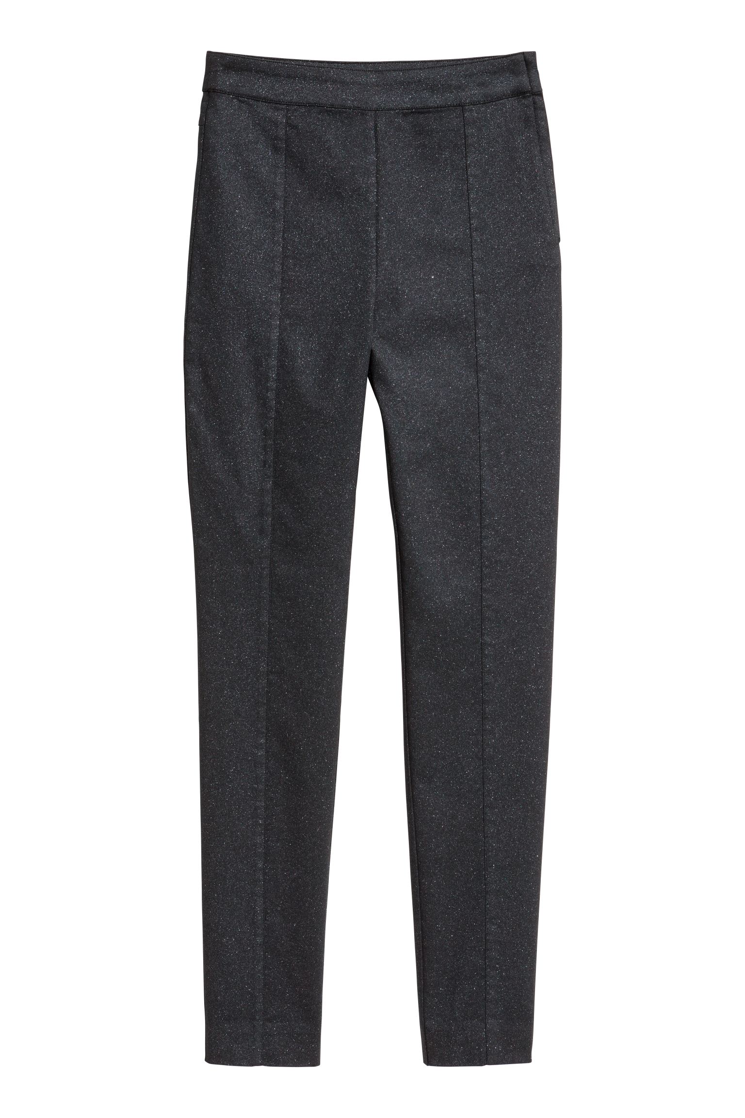 

Брюки H&M  черный блеск 312548659, Брюки H&M 36 черный блеск 312548659
