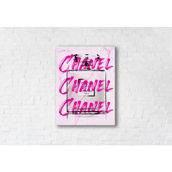 

Картина на холсте Coco Mademoiselle Candy 75x100см Franklin