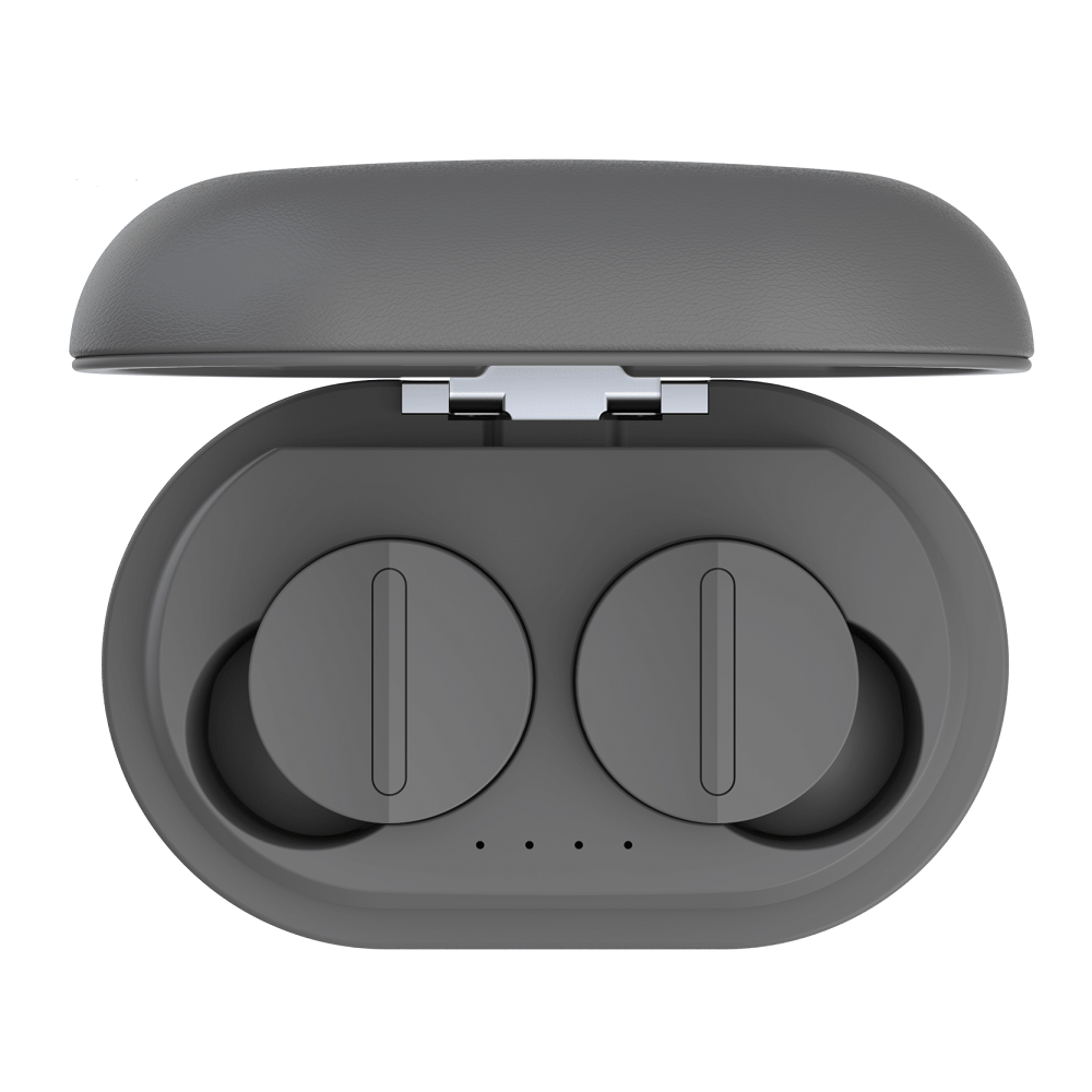 

Беспроводные Bluetooth наушники Sabbat Vooplay 100 Glacier с чехлом для зарядки (Серый)