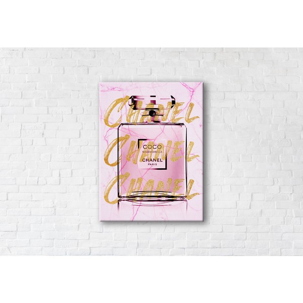 

Картина на холсте Coco Mademoiselle Gold 90x120см Franklin