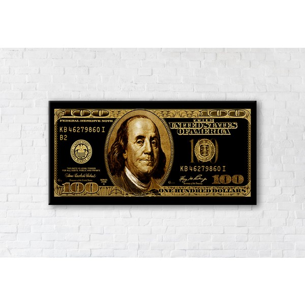 

Картина на холсте Golden Standard 60x120см Franklin