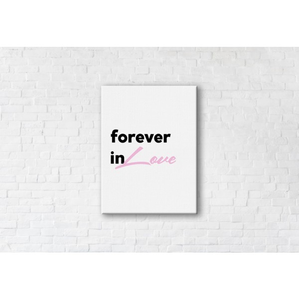 

Картина на холсте Forever In Love 90x120см Franklin