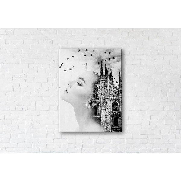 

Картина на холсте Gothic Drama 50x65см Franklin