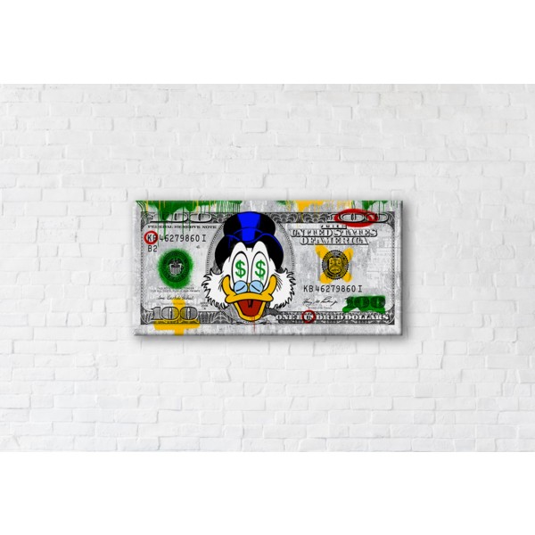 

Картина на холсте Scroodge 50x100см Franklin