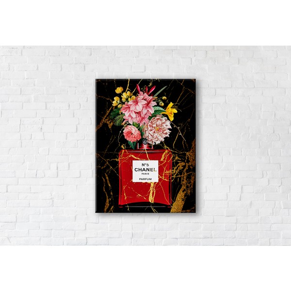 

Картина на холсте Chanel №5 Luxury 90x120см Franklin
