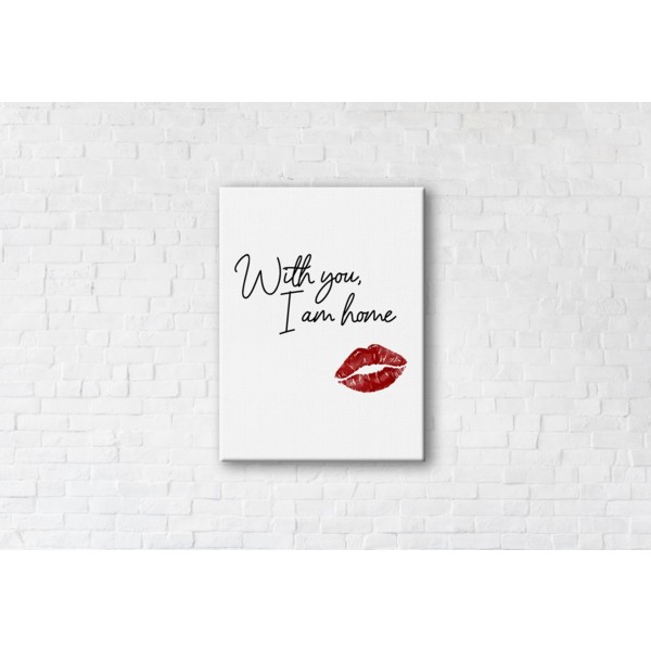 

Картина на холсте With You 50x65см Franklin