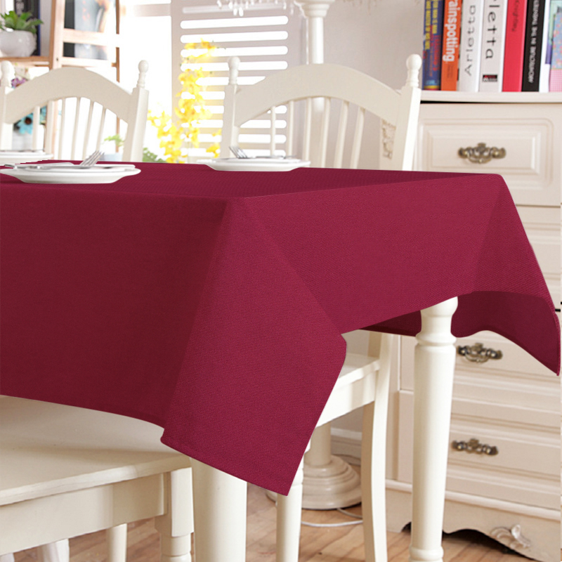

Скатерть Time Textile Kanzas Wine Бордовый TT129325 140x290