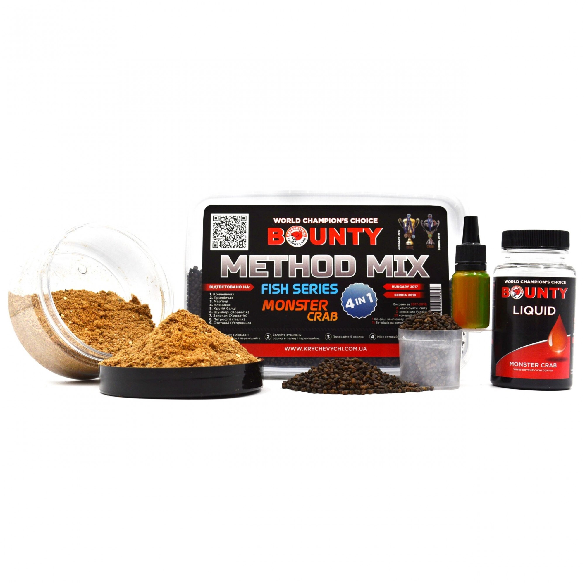 

Метод Мікс METHOD MIX 4in1 MONSTER CRAB