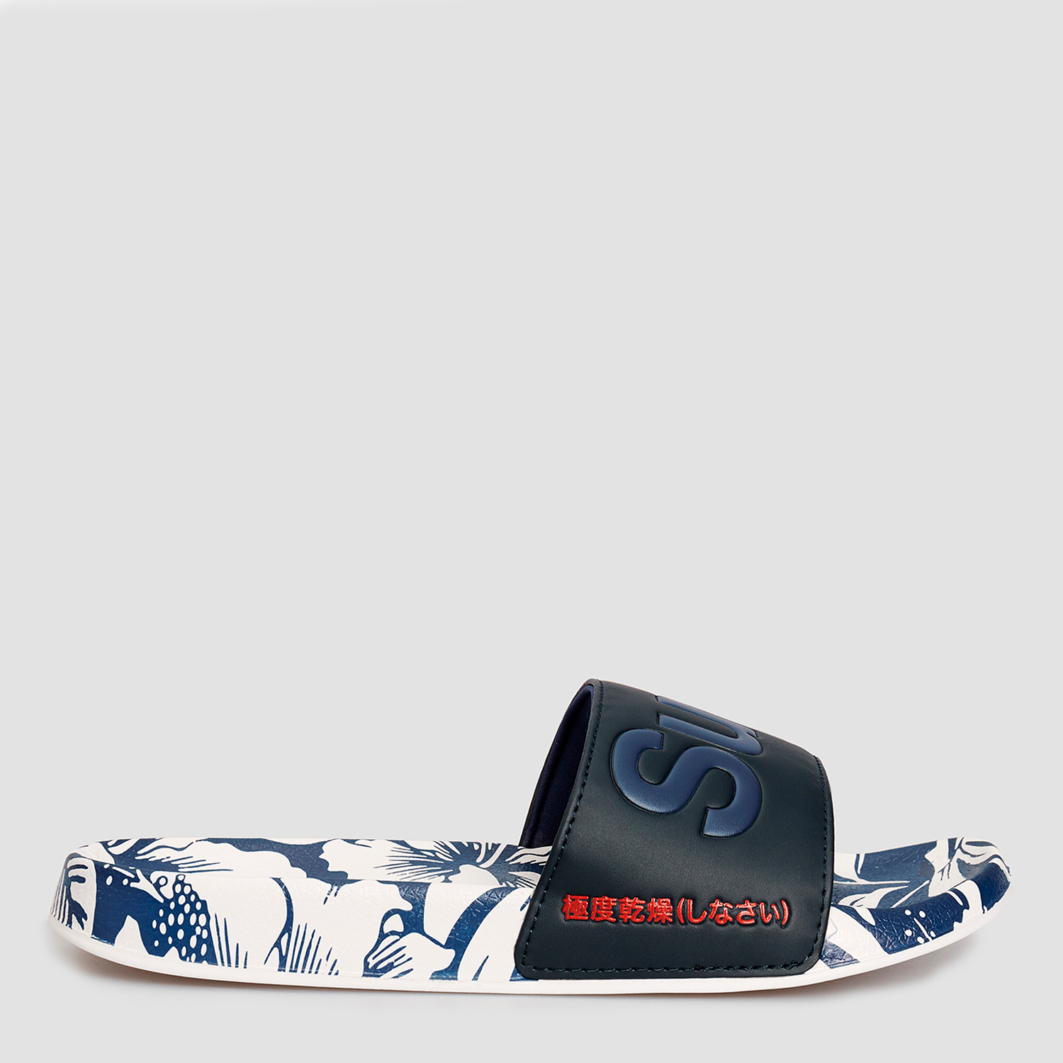 

Шлепанцы Superdry MF310135A-5DZ 41 (S) 25.6 см Cobalt Hawaiian
