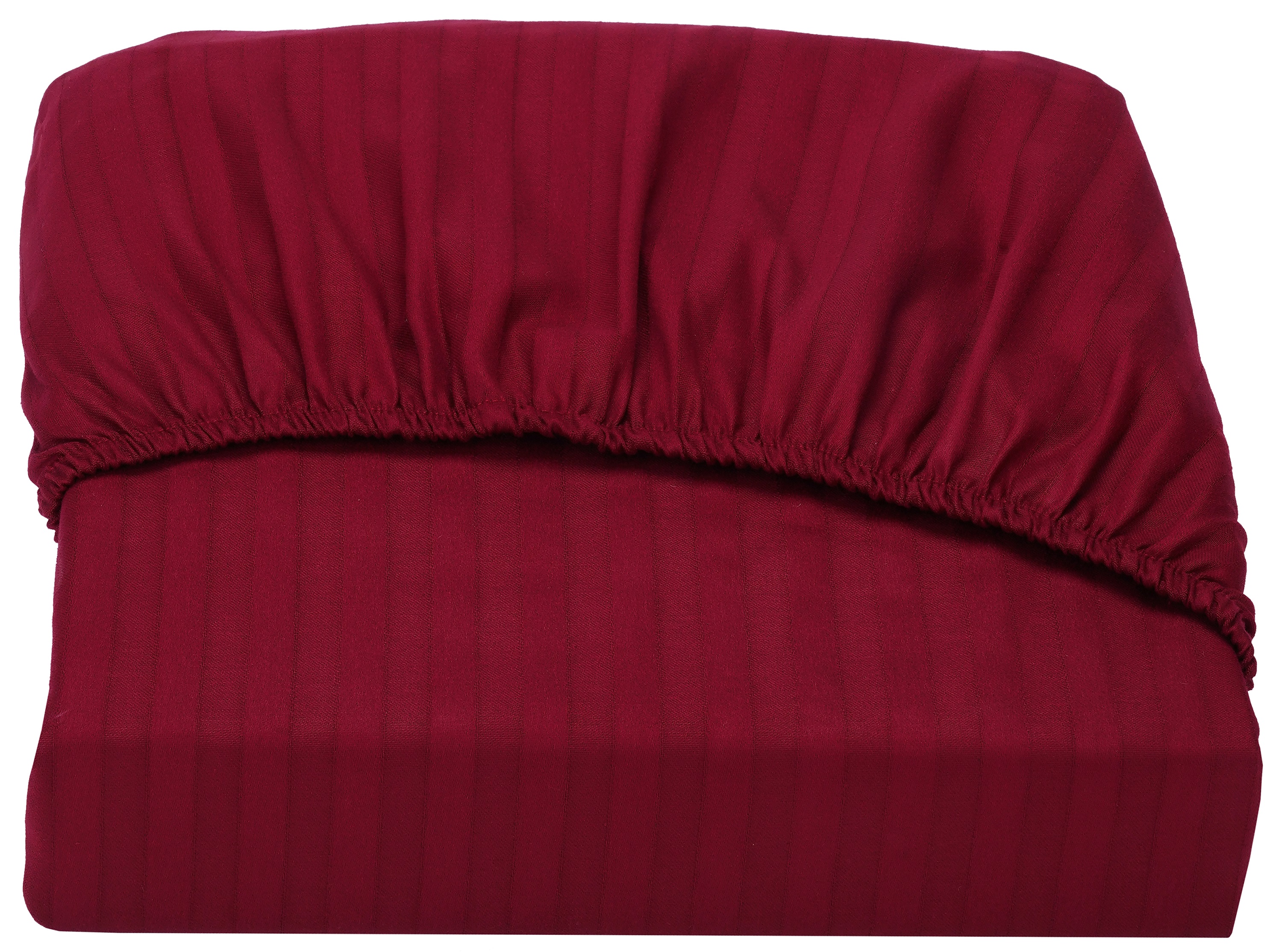 

Простынь на резинке Good-Dream Страйп-сатин Bordo 200х220