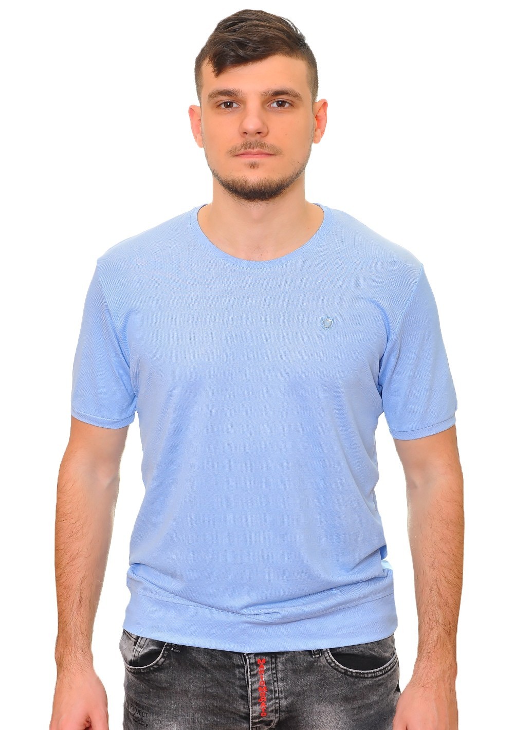 

Футболка ANTONY ROSSI 20-6451B XL голубая