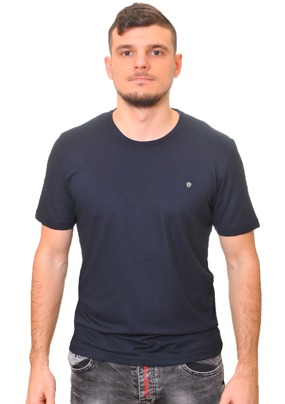 

Футболка ANTONY ROSSI 20-6449B 3XL тёмно-синяя