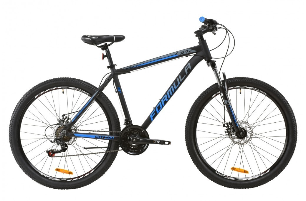 

Велосипед AL 27,5" Formula MOTION AM DD рама-19" серо синий