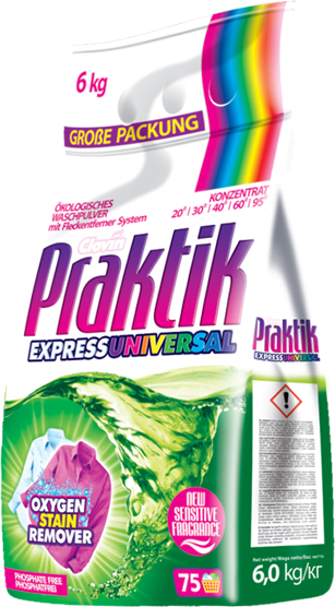 

Порошок для стирки Praktik Universal 6 кг