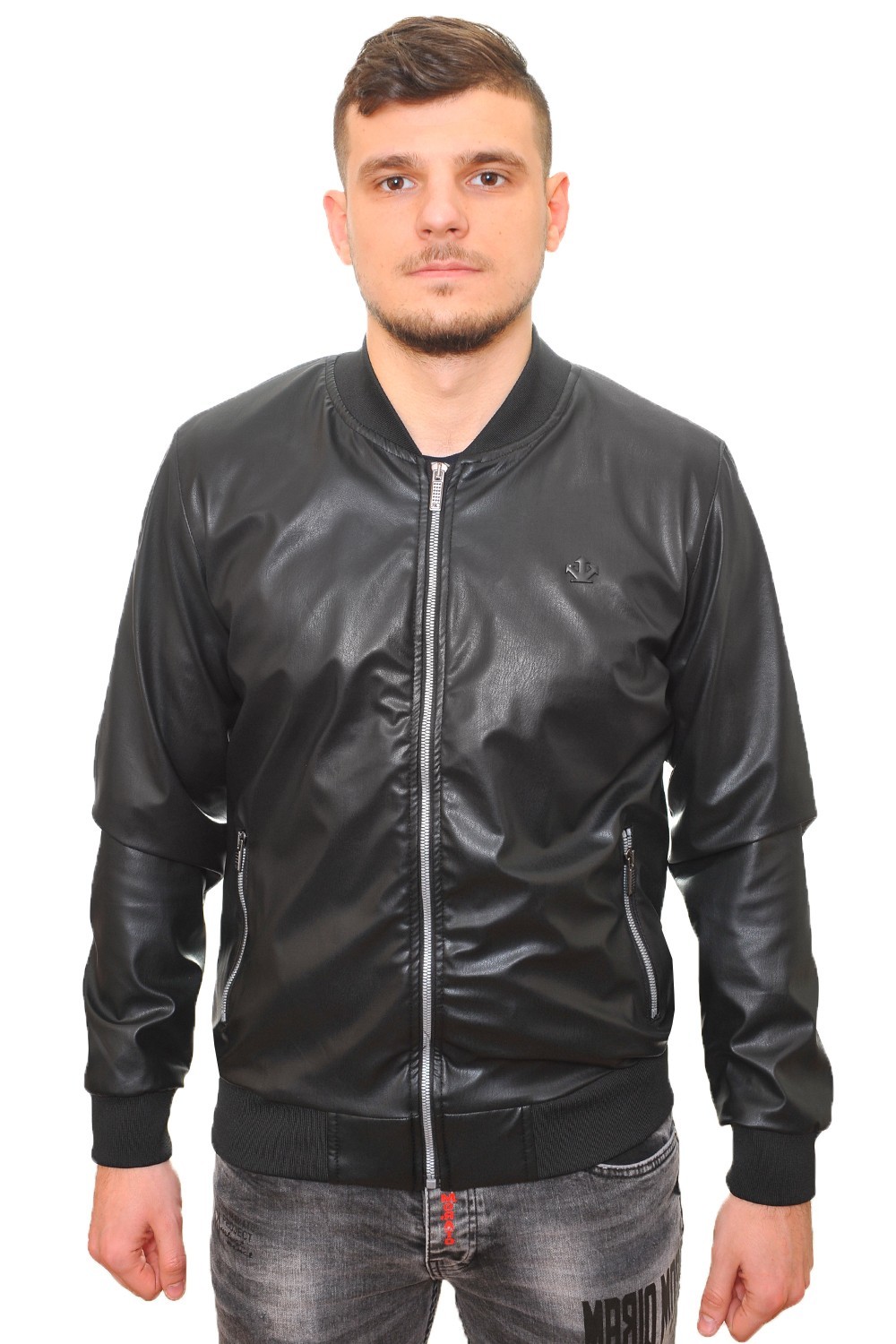 

Куртка из искусственной кожи NORTH RIVER 20-D909 2XL чёрная