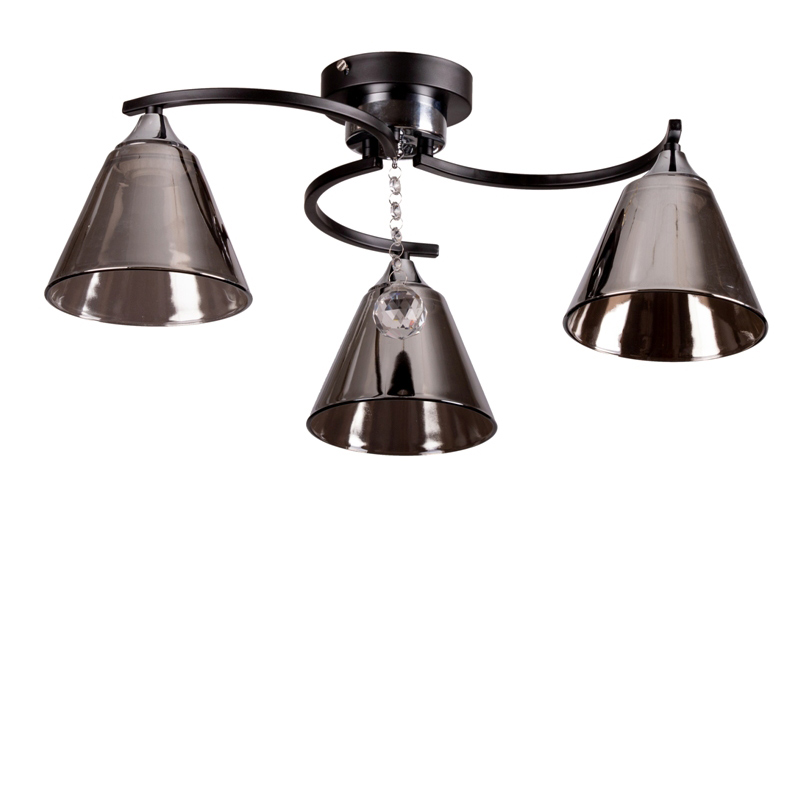 

Люстра потолочная Light House SR-17033/3 BK+CR D575*H220 черный