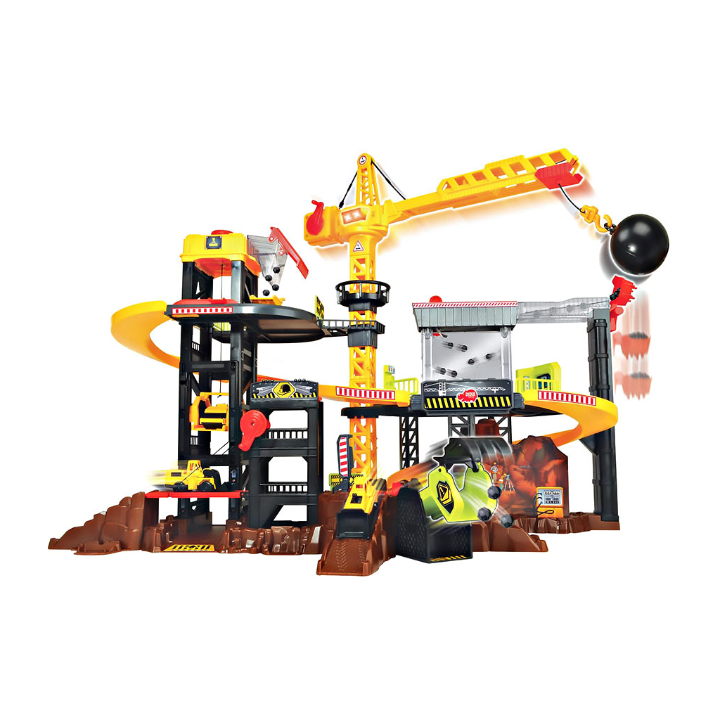 

Игровой набор Dickie Toys Строительство с техникой и аксессуарами (3729010)