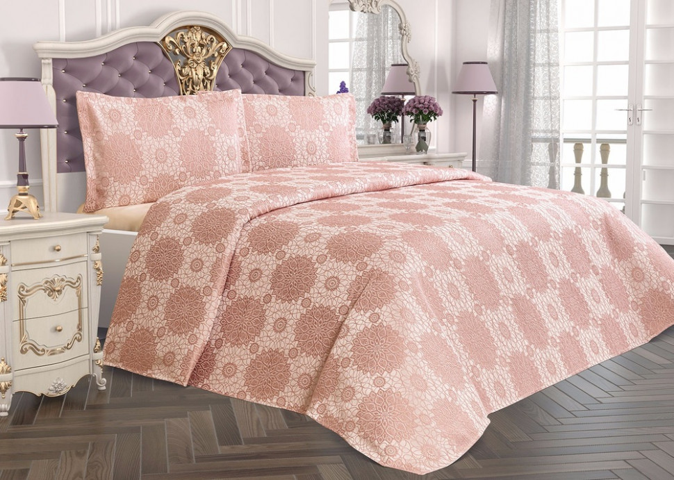 

Покрывало с наволочками Tropik Home Amore Rose 220x230 02003329