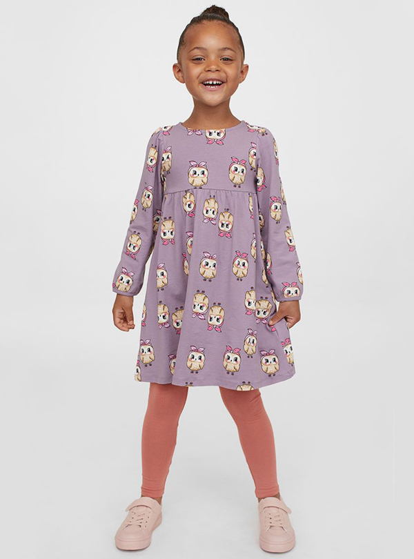 

Комплект двойка для девочки 7585 H&M 98 см Розовый 54910