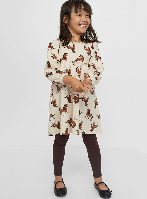 

Комплект двойка для девочки 7583 H&M 140 см Бежевый 54904