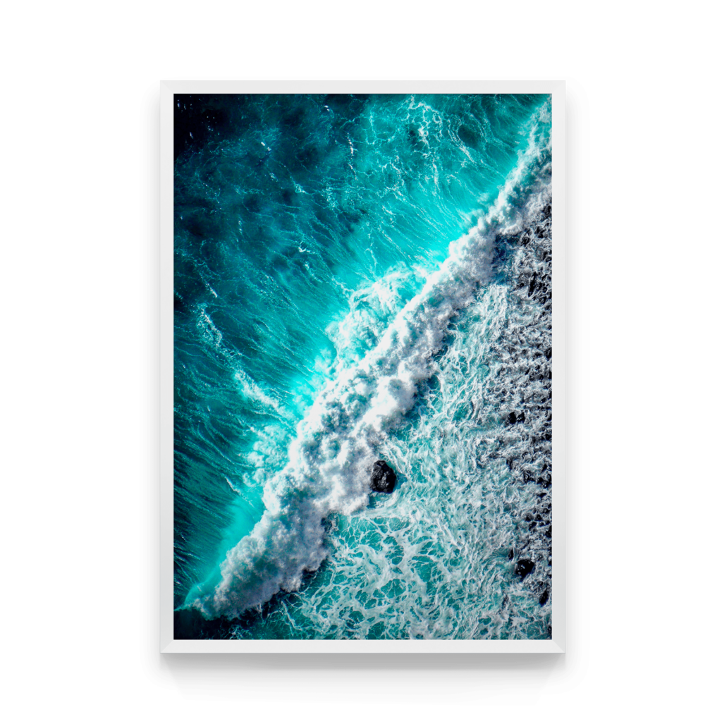 

Постер в рамке ВОЛНА 50x70 см