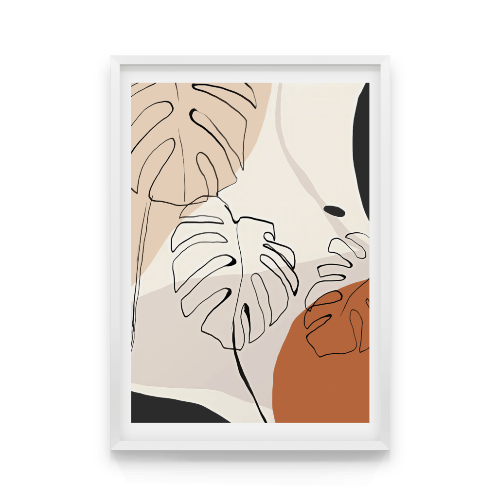 

Постер в рамке MONSTERA THICKETS 40x50 см
