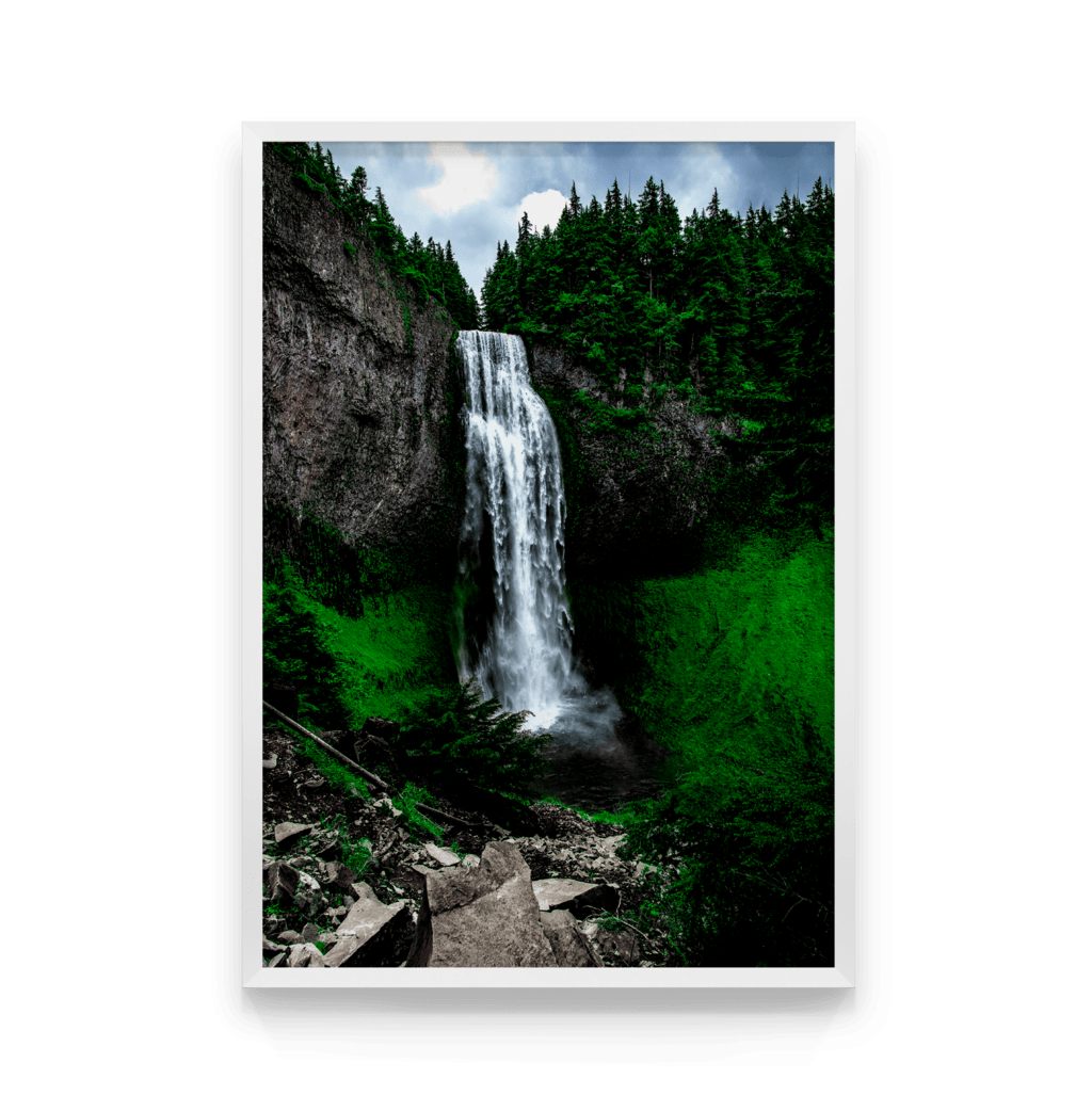 

Постер в рамке ВОДОПАД 40x50 см