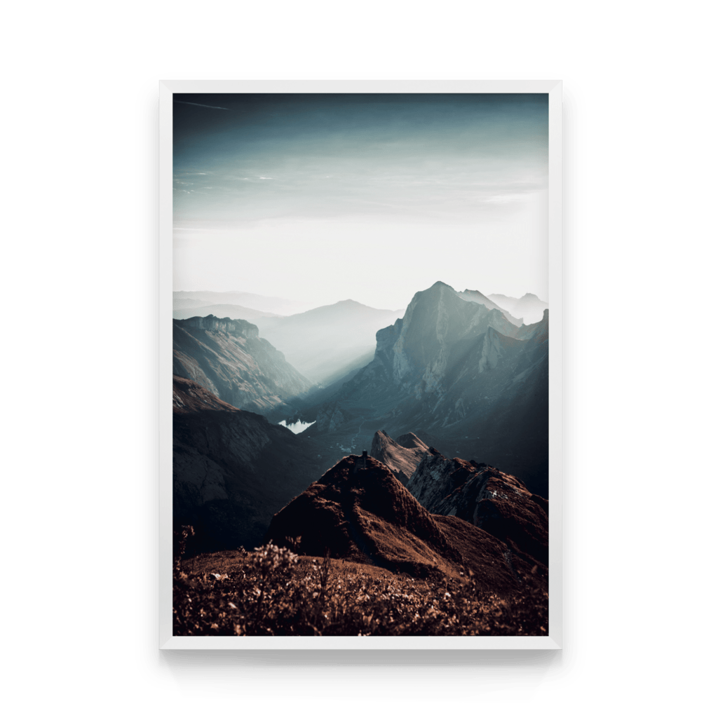 

Постер в рамке ДОЛИНА 40x50 см