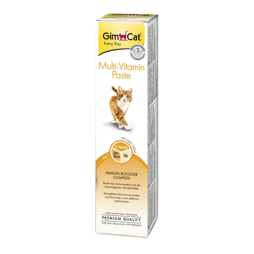 

Мультивитаминная паста с ТГОС для кошек Multi-vitamin 200 г GimCat BGL-GP-14