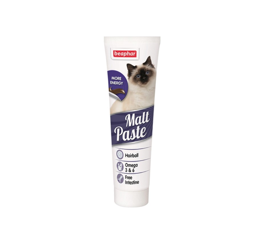 

Паста для выведения шерсти из желудка у кошек Malt-Paste 100 г Beaphar BGL-BF-41