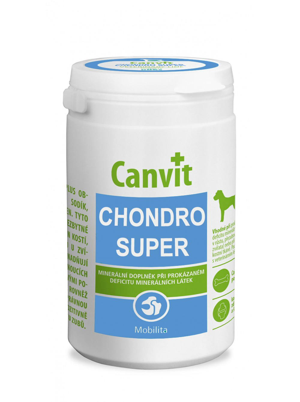 

Таблетки с глюкозамином и хондроитином для собак весом более 25 кг "Chondro Super for dogs" 76 тбл. Canvit BGL-CT-30