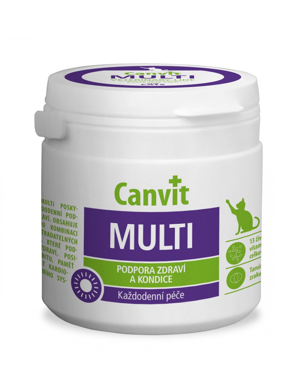 

Мульти-витаминные таблетки для кошек "Canvit Multi for cats" 100 г Canvit BGL-CT-05