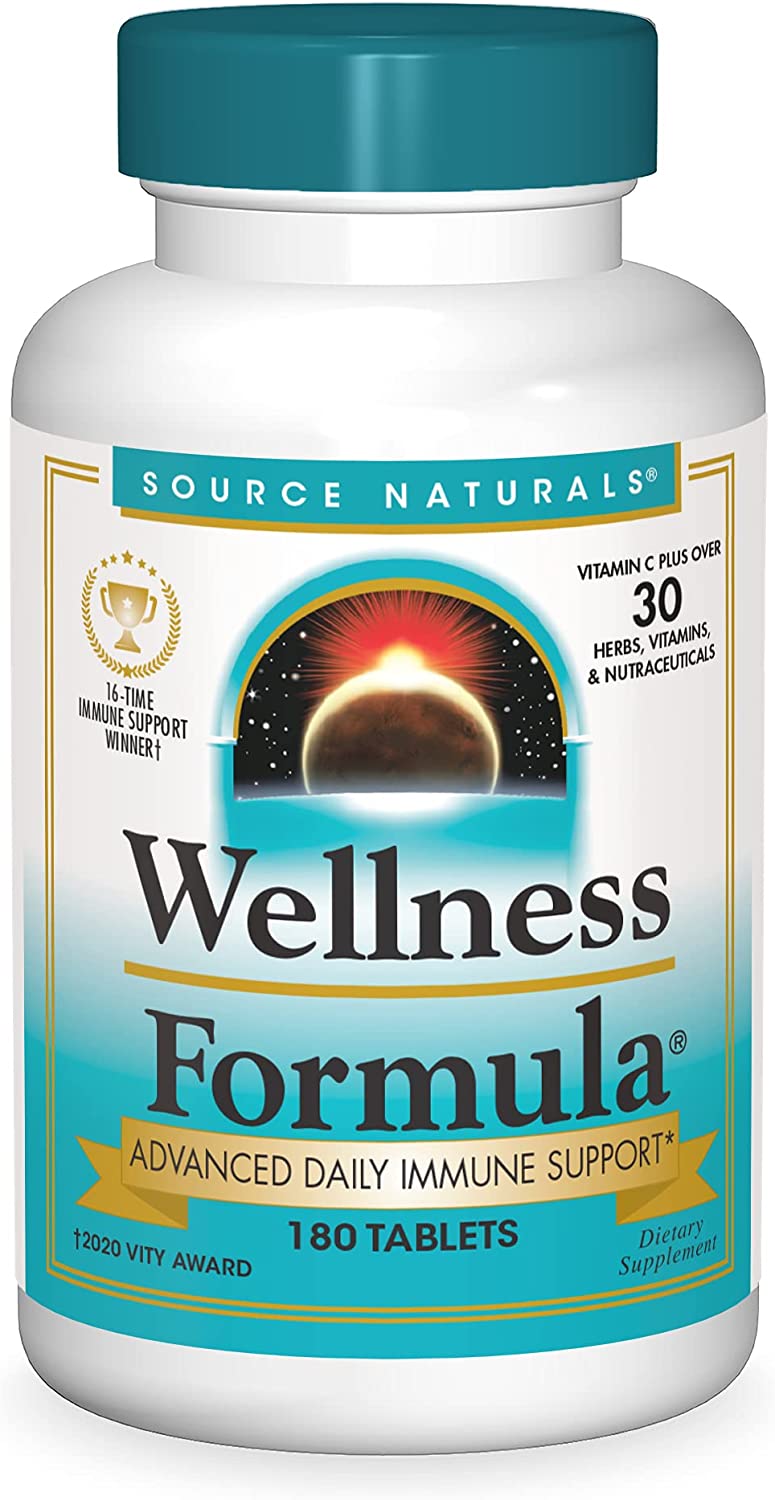 

Source Naturals Wellness Formula 180 таблеток (4384303993)