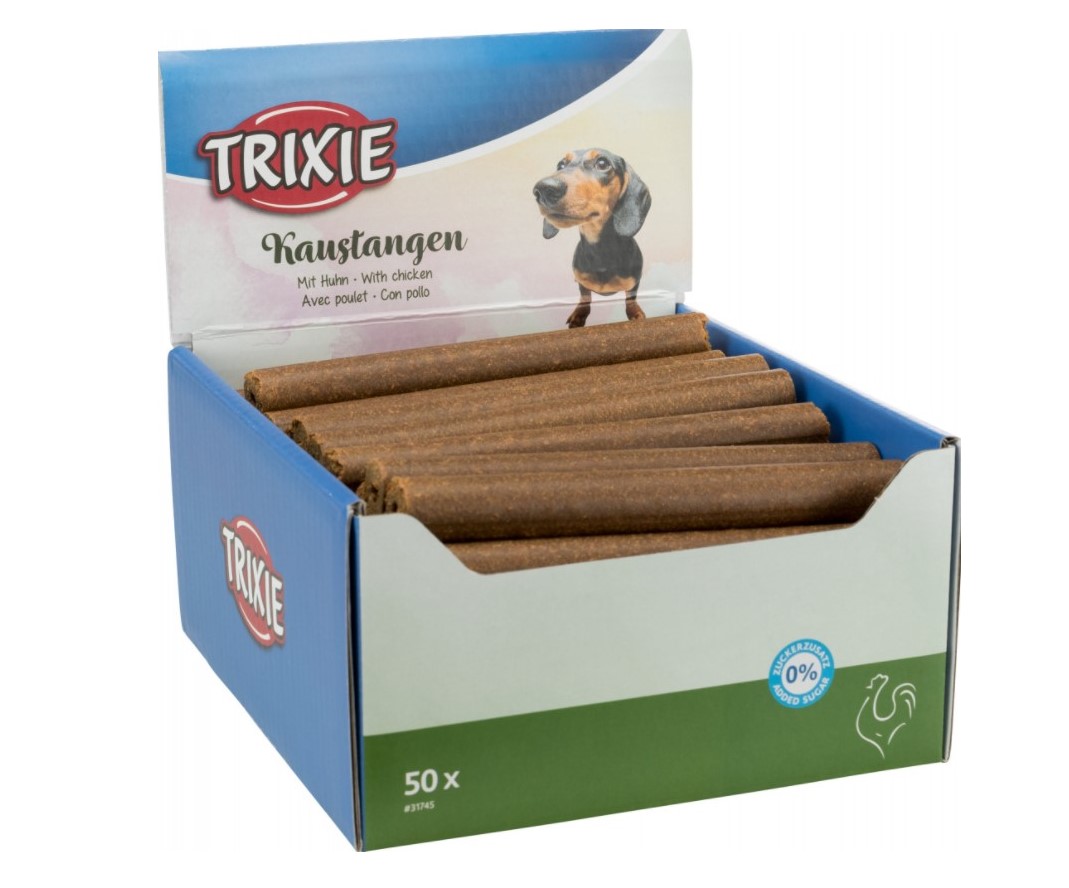 

Палочки жевательные для собак говядина с рисом Chewing Sticks 50 шт 3.2 кг Trixie BGL-TX-805