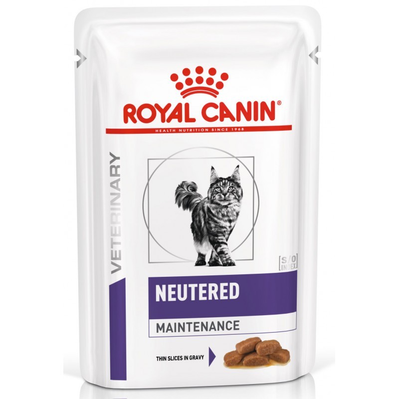 

Влажный корм для стерилизованных кошек до 7 лет Royal Canin Neutered Adult Maintenance 12 шт по 85 г (9003579015599)