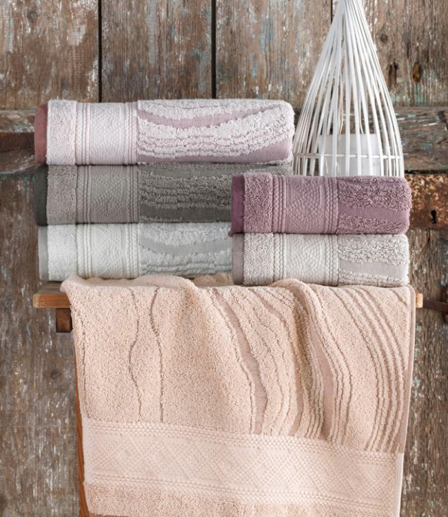 

Набор полотенец для лица Sikel Laminant 50*90см махровые жаккардовые банные 6шт арт.ts-02695