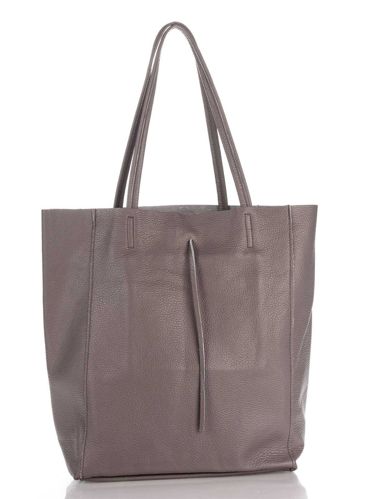 

Сумка На Каждый День Genuine Leather 7803_dark_gray Кожаная Серый