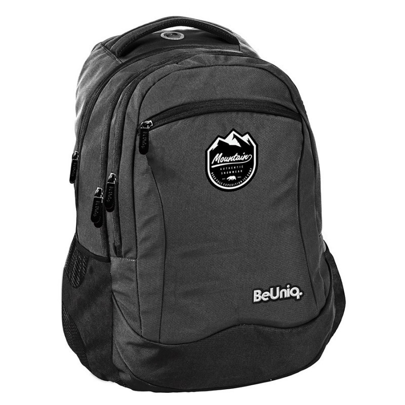 

Рюкзак школьный Paso BeUniq Mountains 43x30x20 см черный PPMS20-2808