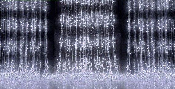 

Гирлянда Xmas LED (Водопад 3M*1.5M) 320-W-2 Белый