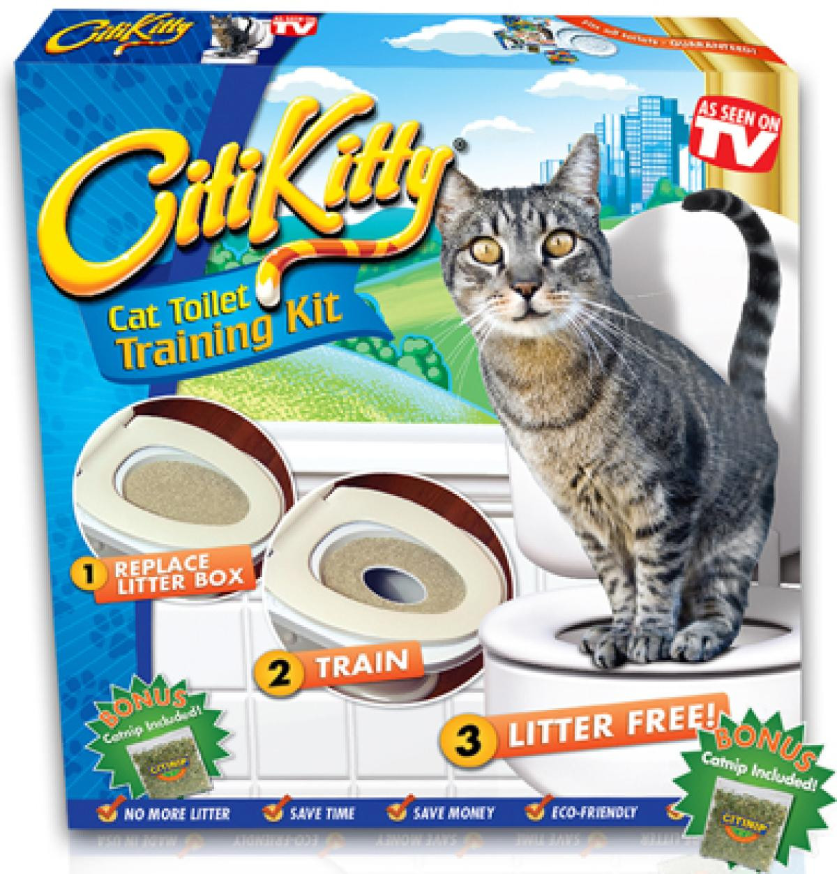 

Набор для приучения кошек к туалету Citi Kitty Cat Toile