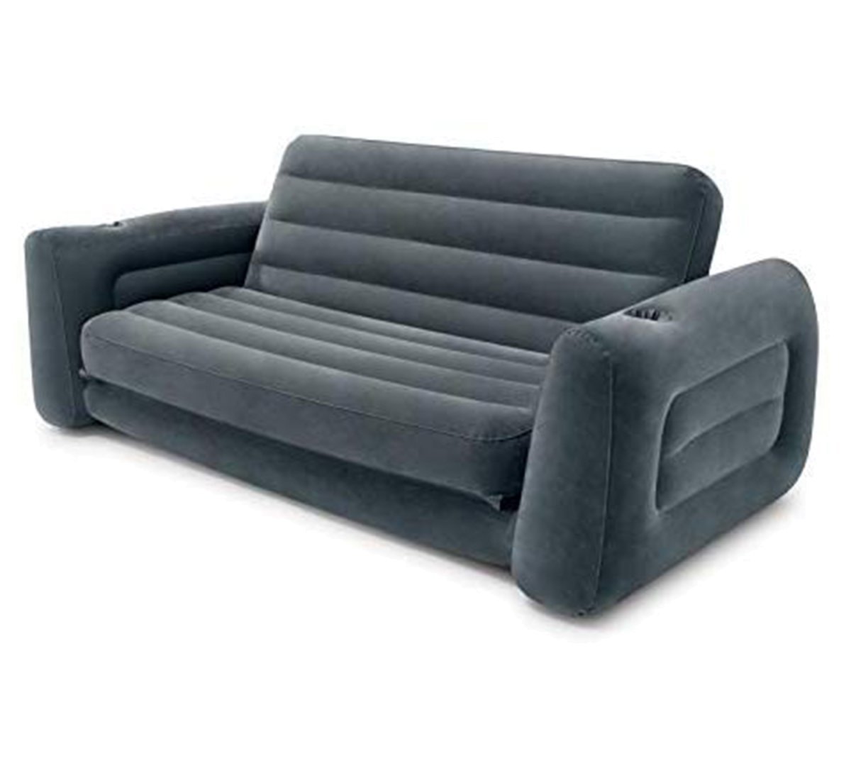 

Двухспальный надувной диван-трансформер Intex 66552 Pull-Out Sofa (203x224x66) темно-серый (it-66552)