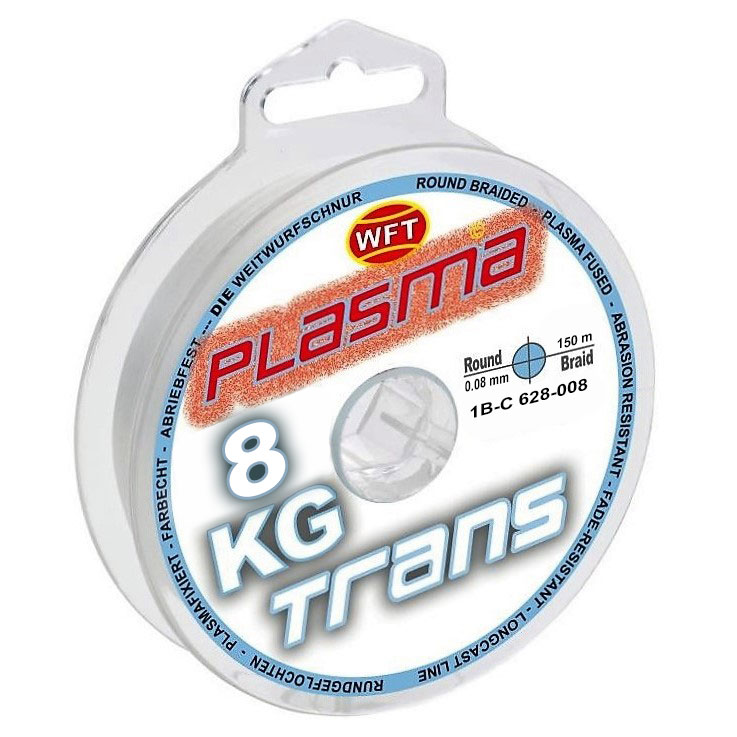 

Плетений шнур WFT Plasma trans 0.08mm 8kg 150m(1D-C 628-008)