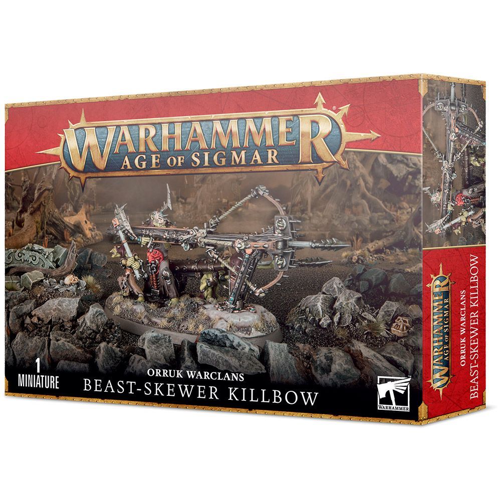 

Настольная игра Games Workshop IRONJAWZ ORRUK WARCLANS: BEAST-SKEWER KILLBOW (99120209072) (5011921154241)