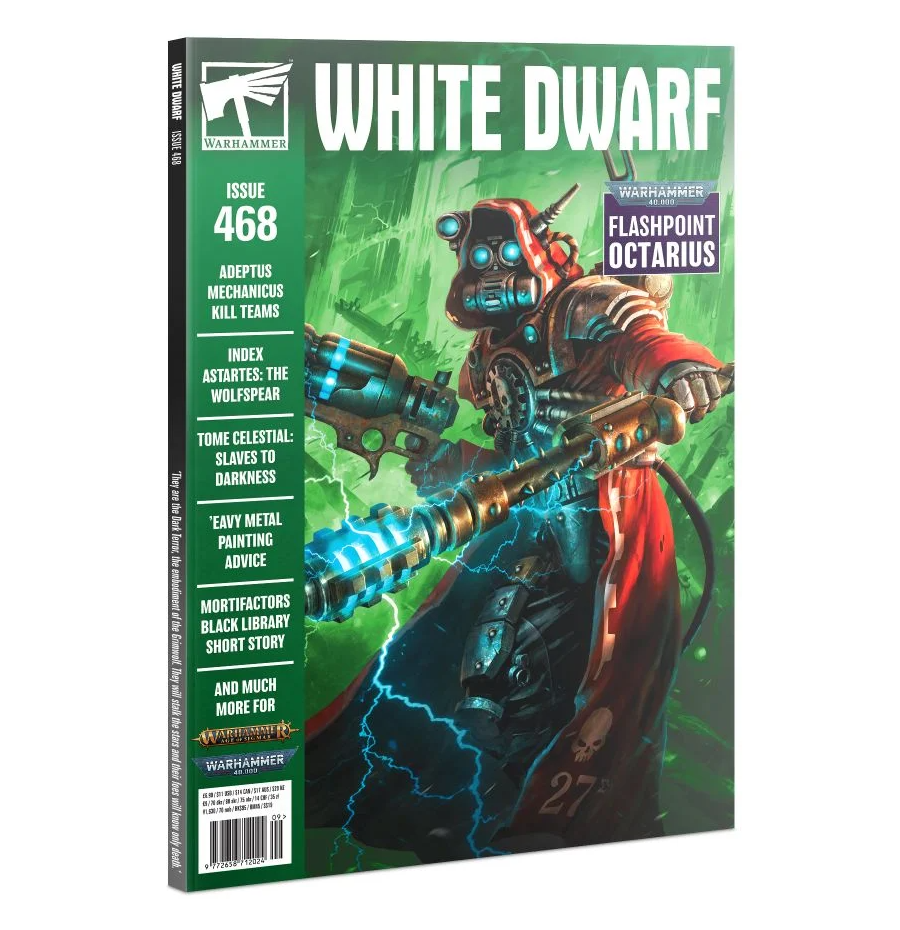 

Журнал Games Workshop White Dwarf/Warhammer Visions WHITE DWARF 468 (SEP-21) (ENGLISH) (60249999610) (5011921170623)